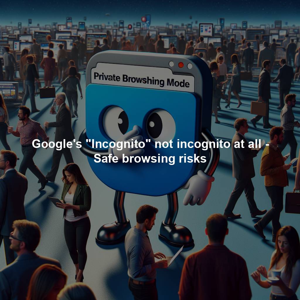 Google's "Incognito" not incognito at all - Safe browsing risks