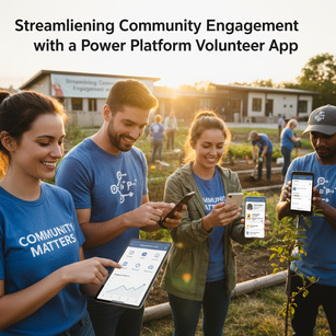 Streamlining Community Engagement with a Power Platform Volunteer App